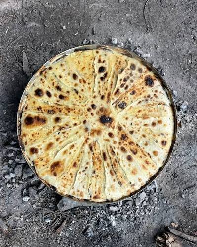 Flija, the layered pastry of Kruja, baked over embers